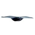 thumbnail image 3 of A&B Home Mayron Glass Plate with Swirl Design - 17.5"Dia. x 3" - Blue/White, 3 of 5