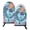 Colorful Birds, variant on Fun Fish Mouth Oven Mitts 9.5x5.7in Cotton Pot Holders Heat Resistant Grill Gloves for Kitchen BBQ Decor Cute Buttons Pattern