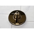 thumbnail image 4 of Kingston Brass KS3032HL  Single-Handle Three-Way Diverter Valve with Round Trim Kit, Polished Brass, 4 of 9