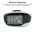 thumbnail image 3 of Walking Pedometer, Step Counter User Friendly Compact Black  for Sports, 3 of 7