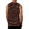 thumbnail image 6 of Satingcolo Sleeveless Tank Top for Men, Hawaiian Graphic Sleeveless Shirt, Summer Beach Daiyl Wear Tops, 6 of 6