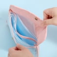 thumbnail image 5 of Travel Washable Dustproof Cosmetic Bag Waterproof Small Mask Storage Bag Portable Organizer Case Masks Bag Clip Handbag Saves To Box GREY, 5 of 8