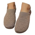 thumbnail image 3 of Women's Business Casual Flats Comfortable for Professional Settings New Women's Shoes Soft Sole A Lazy Shoes Flat Lightweight Lazy Shoes Casual Breathable Women's Shoes, 3 of 9