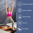 thumbnail image 2 of Squirrel Yoga Blanket with Storage Bag, 72.8"x26.8", Suitable for Yoga, Pilates, Fitness, Gym Towels, Yoga Mat Towel, Yoga Towel, 2 of 6