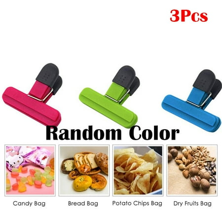 

Bag Sealing Clips Haomacro Food Bag Sealer- Home Food Close Clip for Seal Storage(3Pc)