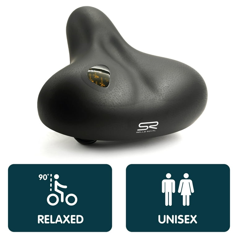 Selle Royal Unisex Lagoon Bike Seat (Comfortable, RoyalGel Cushioned,  Saddle, Men and Women)