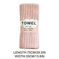thumbnail image 3 of TOPRenddon Velvet-Spun Striped Bath Towels – Thickened 35x75cm Luxury Towels for Face, Gym, Spa (Hypoallergenic, Quick-Dry), 3 of 4