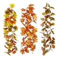 thumbnail image 6 of Cheers.US Fall Garland Maple Leaf, Hanging Vine Garland Artificial Autumn Foliage Garland Thanksgiving Decor for Home Wedding Fireplace Party, 6 of 7