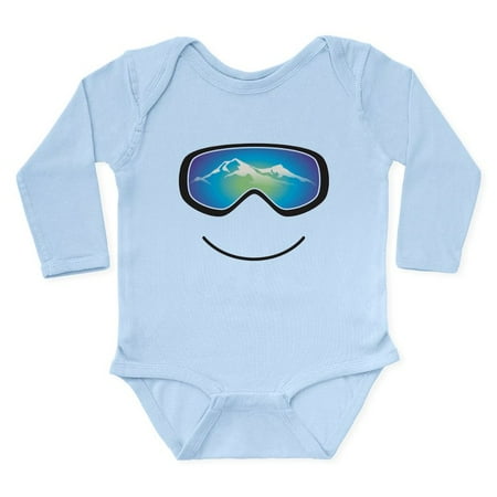 

CafePress - Happy Skier/Boarder Body Suit - Long Sleeve Infant Bodysuit