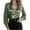 Green women satin button down blouse a1, variant on Elegant Casual Satin Button Down Blouse for Women, Long Sleeve Collared Shirt, Soft Flowing Solid Top for Fall Winter Office Date Night Daily Wear, Blue S