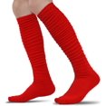 thumbnail image 1 of Scrunch Football Socks Ultra Long 1 Pack/2 Packs Combed Cotton With Ankle Support Padded Knee High Socks Youth Adult, 1 of 5