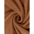 thumbnail image 5 of DARING DIVA Women's Plus Pleated Round Neck Basic Tulip Sleeves Top 2X Brown, 5 of 6