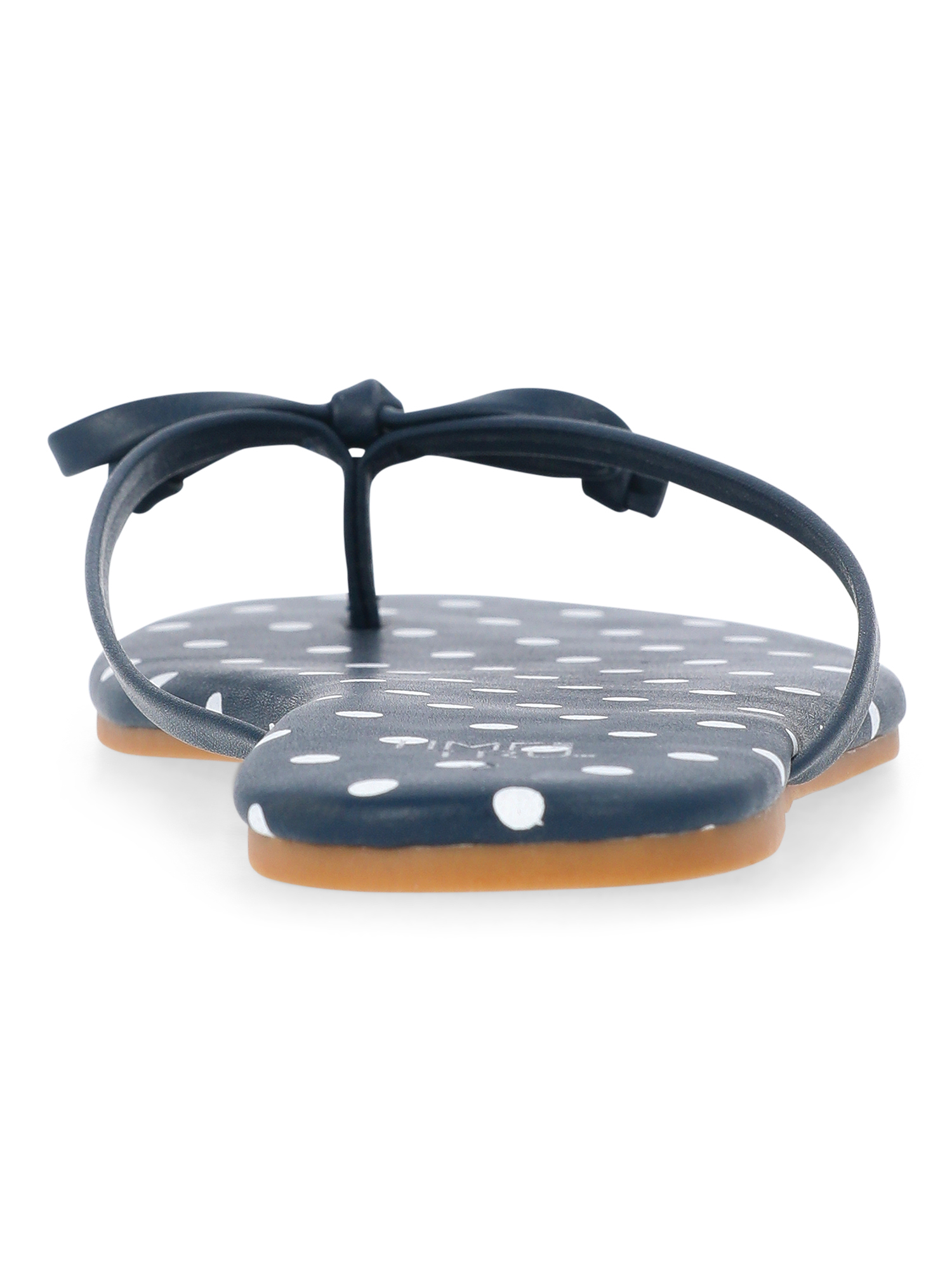 Time and Tru Women's Barely There Bow Thong Sandals