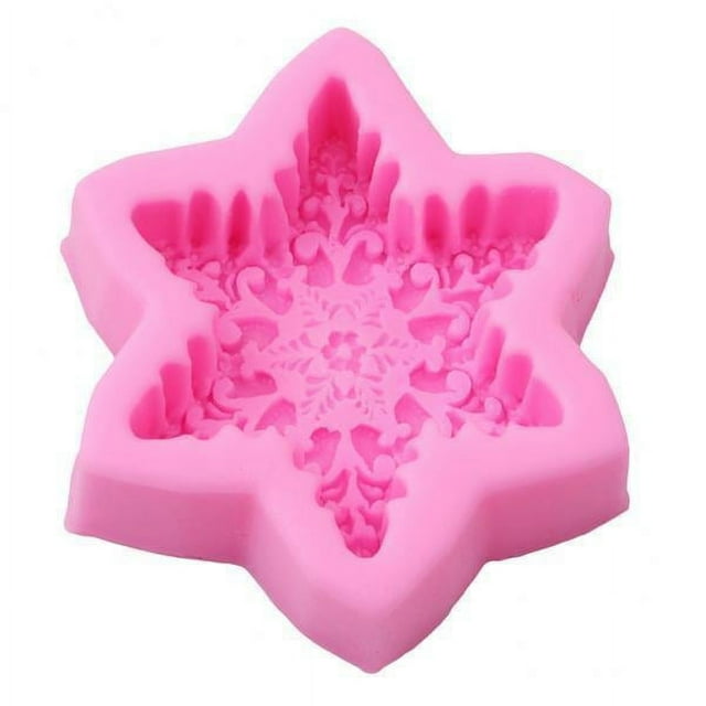 Conjunto de Moldes de Silicona para Repostería Creativa y Decoración Navideña 4 piezas