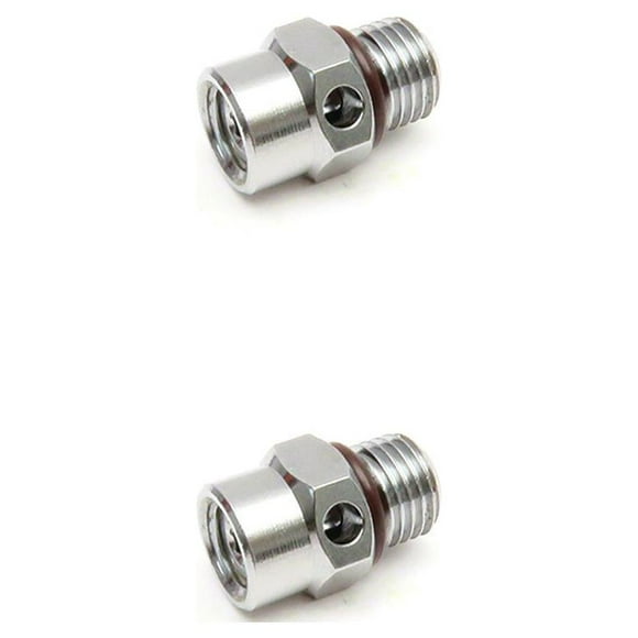 Toystoory Diving First Stage Over Pressure Tool Valve Fitting Side Regulator Flight Connector Swimming Back 180~200PSI Relief 2Conjunto
