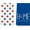 Blue, variant on Red Stars Home Sweet Home Patriotic 4th of July Kitchen Towels Dish Towels, Memorial Day 18x26 Inch Seasonal Decoration Hand Towels Set of 2
