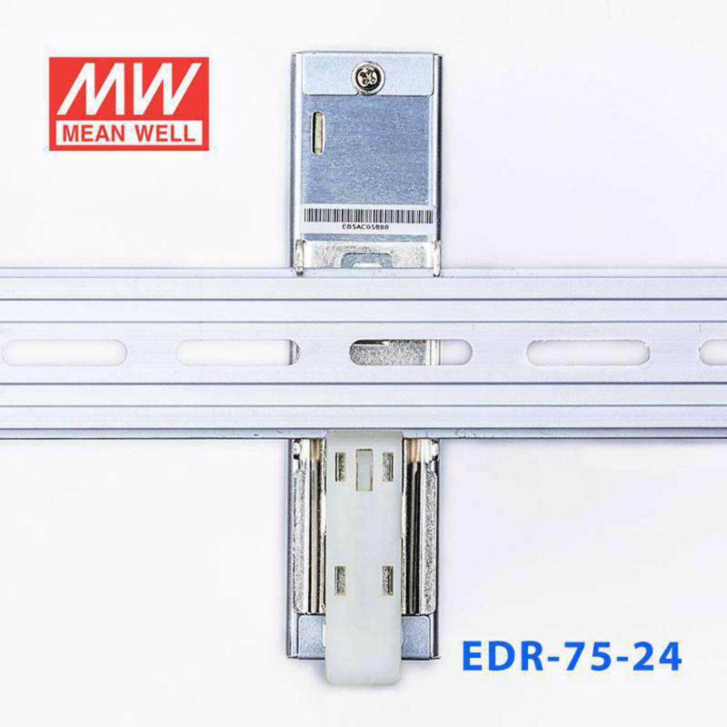 Mean Well EDR-75-24 Single Output Industrial Power Supply 75W 24V - DIN Rail