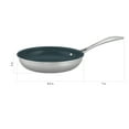 thumbnail image 7 of ZWILLING Clad CFX 8-inch Stainless Steel Ceramic Nonstick Fry Pan, 7 of 7