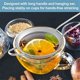 thumbnail image 4 of 2 coladores de té de acero inoxidable, colador cónico pequeño para cócteles, café, jugo, té, plateado, 4 of 5