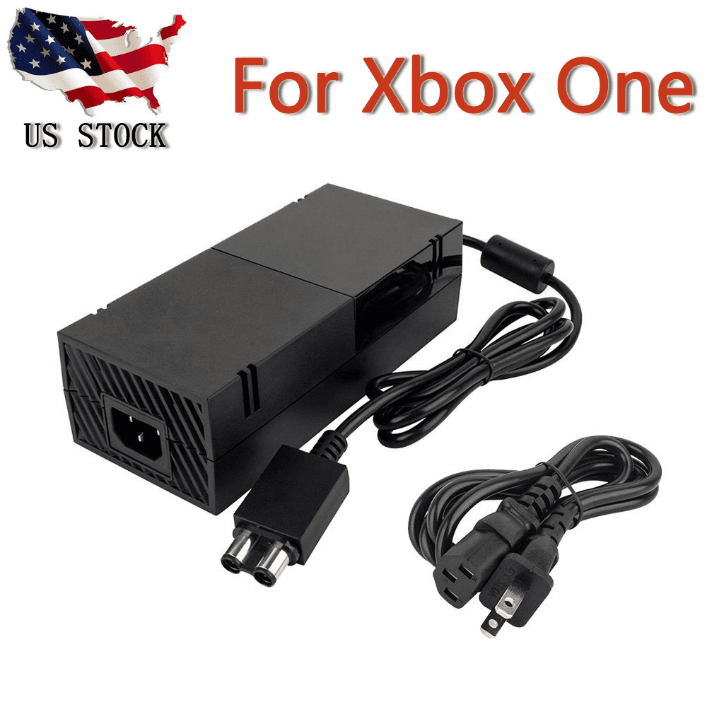 campus Grace herhaling Xbox One Power Supply Brick with Power Cord,(Low Noise Version) AC Adapter  Power Supply Charge for Xbox One Console, 100-240V Auto Voltage,Black -  Walmart.com