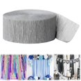 thumbnail image 4 of Crepe Paper Streamers,Streamers Party Decorations,Rainbow Streamers For Birthday Party Baby Shower Rainbow Diy Christmas Halloween Wedding Ceremony Various Large Festivals Decoration, 4 of 4