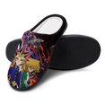 thumbnail image 4 of Mens Cozy Slippers Yu-Gi-Oh Warm Soft Plush Slipper Slip-on House Shoes for Home Indoor Outdoor, 4 of 7