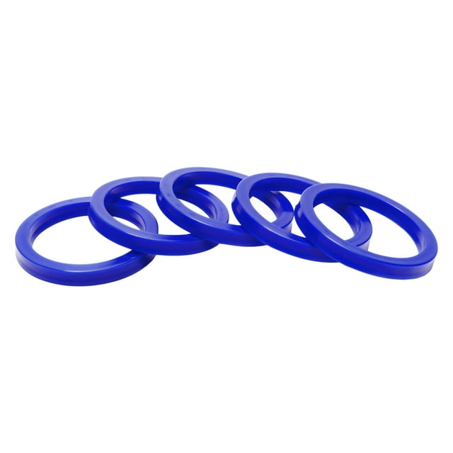 Anillo de Sello de Aceite Universal Unique Bargains Labio UN Sello de Eje Rotativo 85x105x12mm Alta Presión TPU Azul 5 Pcs