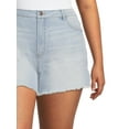 thumbnail image 4 of Terra & Sky Women's Plus Size High Rise Vintage Boyfriend Shorts, 4 of 5