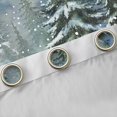 thumbnail image 4 of Homewish Winter Christmas Tree Blackout Curtains Set of 2 (52x84 Each), Mystic Jungle Moon Window Curtains, Happy New Year Curtains and Drapes, Curtains and Drapes Bedroom Decor, 4 of 6