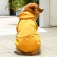 thumbnail image 2 of Dog Winter Coat Pet Jacket Plaid Reversible Vest Cold Weather Dog Clothes Pet Apparel for Small Medium Large Dogs Yellow 5XL, 2 of 4