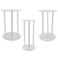 thumbnail image 5 of Dytern Birthday 3 Sets of Cake Support Plastic Cake Stand Birthday Cake Stand Cake Support Stand with Plate, 5 of 10