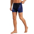 thumbnail image 4 of INSPIRE CHIC Men's Printed Stretch Waist Summer Surfing Swimming Shorts 30 Royal Blue, 4 of 4