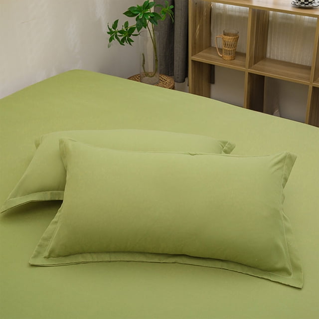 Solid Color Pillowcase Polyester Sleep Pillowcase Good For Sleeping Soft And Breathable Sleep Pillowcase 4 Colors 18.90x29.13 Inch
