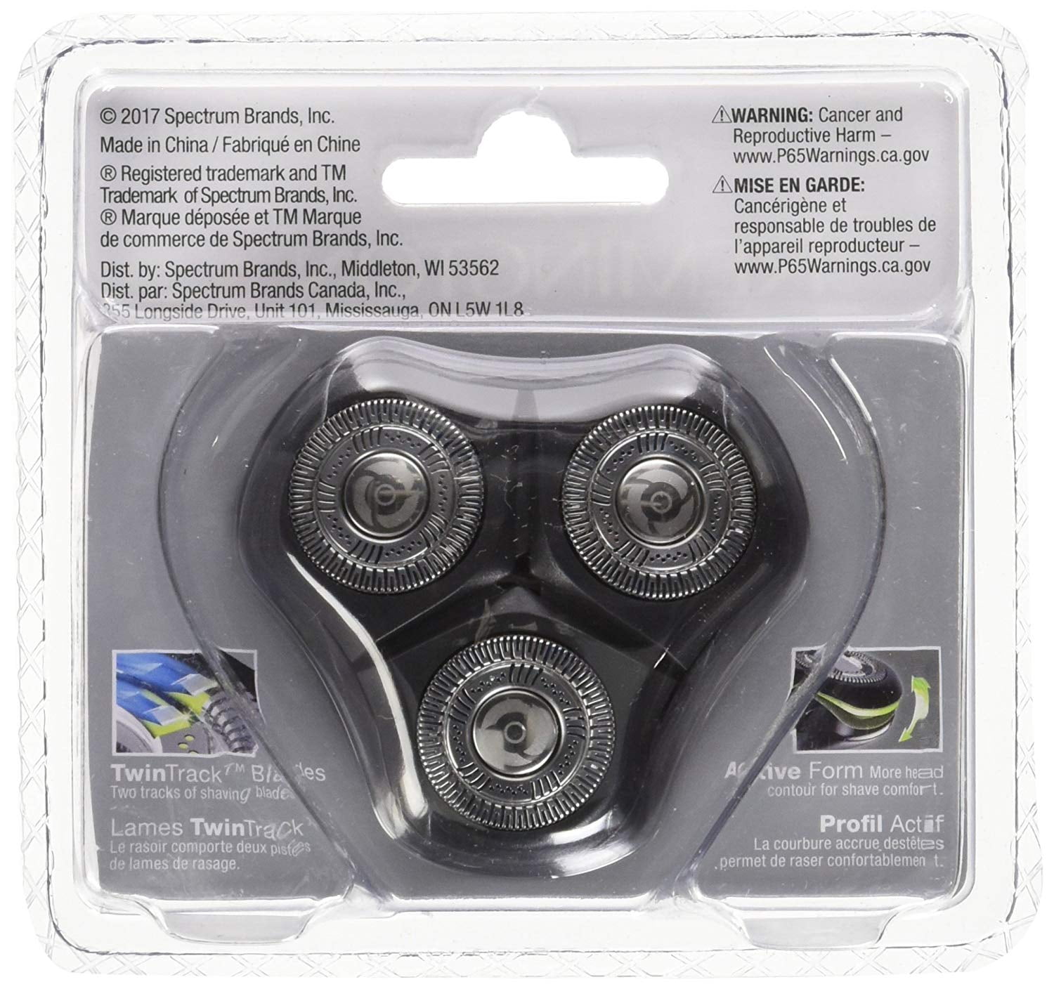 Remington SPR-XR14 Head and Cutter Assembly, Standard Size, 1 Count, for Hyperflex Rotary Shavers