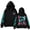 Black, variant on Hazbin Hotel Vox Vincent Oversized Hoodie - Unisex Long Sleeve Casual Fashion Daily Wear Sweatshirt