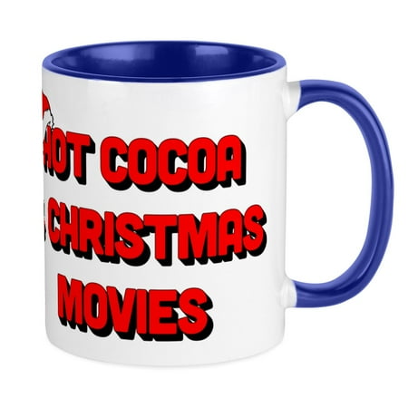 

CafePress - Hot Cocoa & Christmas Movies - Ceramic Coffee Tea Novelty Mug Cup 11 oz