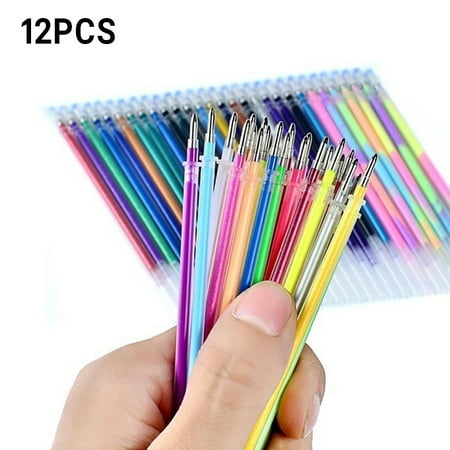 Candy Colors Refills Neon Glitter Pastel Art Pen Replacement Students Stationery