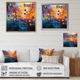 thumbnail image 4 of Designart "Light Dance" Abstract Collages Floater Framed Wall Decor, 4 of 7