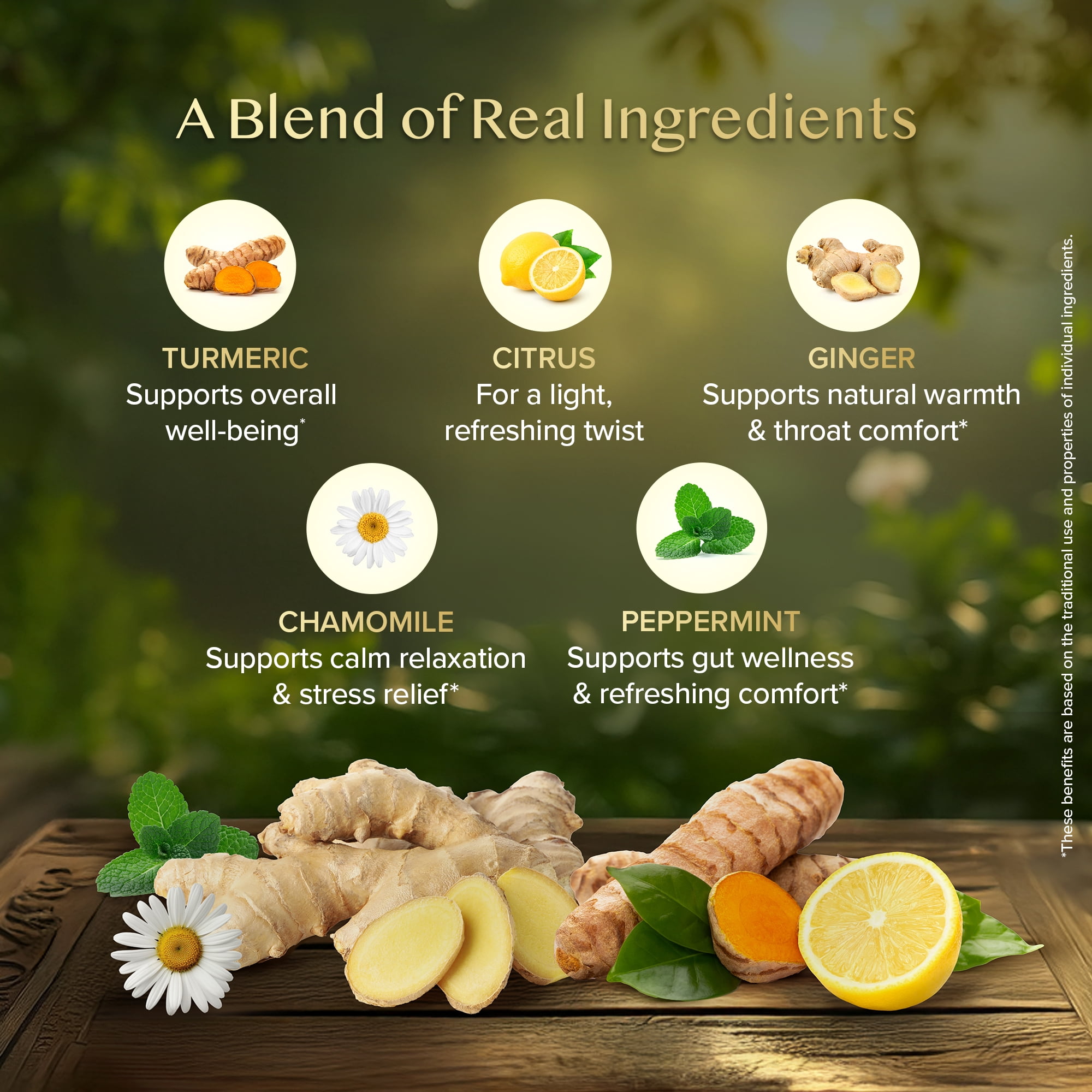 (3 pack) VAHDAM, USDA Organic Turmeric Herbal Tea Sampler (20 Tea Bags, 4 Flavors), Caffeine-Free, Gluten-Free |Turmeric with Citrus, Ginger, Chamomile & Peppermint Tea Variety | Individually Wrapped