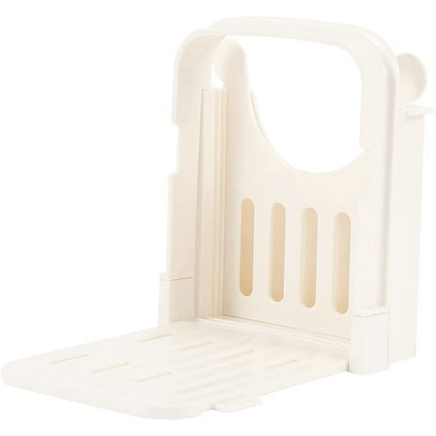 Plastic Bread Slicer, Manual Toast Cutter, Slicing Machine with Cutting