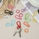 thumbnail image 4 of Uxcell 10 Pcs Clip de Resorte, Gancho de Llave de Resorte con Anillo O, Clips de Llave de Color Caramelo Multipropósito para Manualidades de Lanyard, Camping y Mochilas, Negro, 4 of 7