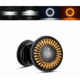 thumbnail image 1 of Applies to 5.75 Inch Round Headlight Magnifier 30000lm Hi/lo Beam Jeep/Motorcycle, 1 of 6