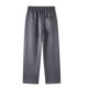 thumbnail image 3 of Pantalones de hombre de longitud completa, color liso, cintura elástica, bolsillo recto, pantalones de celebridad finos, pantalones de hombre, 3 of 3