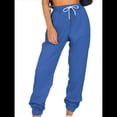 thumbnail image 2 of Pantalones Deportivos Holgados para Mujer, de Otoño, para Entrenamiento, de Cintura Alta, Cómodos y Deportivos. Lago Azul M, 2 of 7