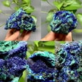 thumbnail image 5 of Natural Azurite Malachite Geode Crystal Mineral Specimen Stone. Reiki I0E0, 5 of 9