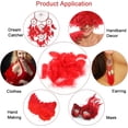 thumbnail image 6 of 600PCS Red Feathers, 3-4.7 inch Feathers Bulk for DIY Crafts Wedding Halloween Costume Party Decorations Dream Catcher Supplies, 6 of 7