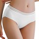 thumbnail image 1 of Gibobby Pantaletas Invisibles para mujer Ropa interior para mujeres europeas, versión para estudiantes, pantalones sexis bonitos de talla grande para mujer(Blanco,M), 1 of 4