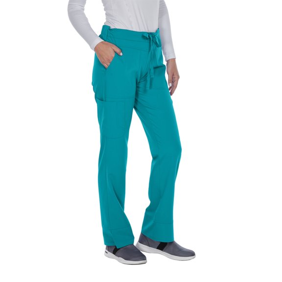Grey's Anatomy Signature 2207 Women's Callie Low Rise Scrub Pant Teal 2XLP