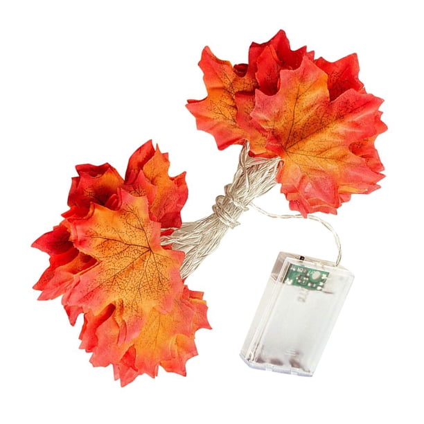 Toystoory Tira de luces LED de hoja de arce para exteriores, resistente al agua, 2 modos, para patio trasero, dormitorio, lámpara de tira, Iluminación y accesorios vier