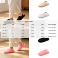 thumbnail image 2 of ZVNAΖH Women's Quilted Plush Closed Toe Slippers Winter Warm Fuzzy House Shoes with Slingback Strap Indoor Bedroom Slides, 2 of 6